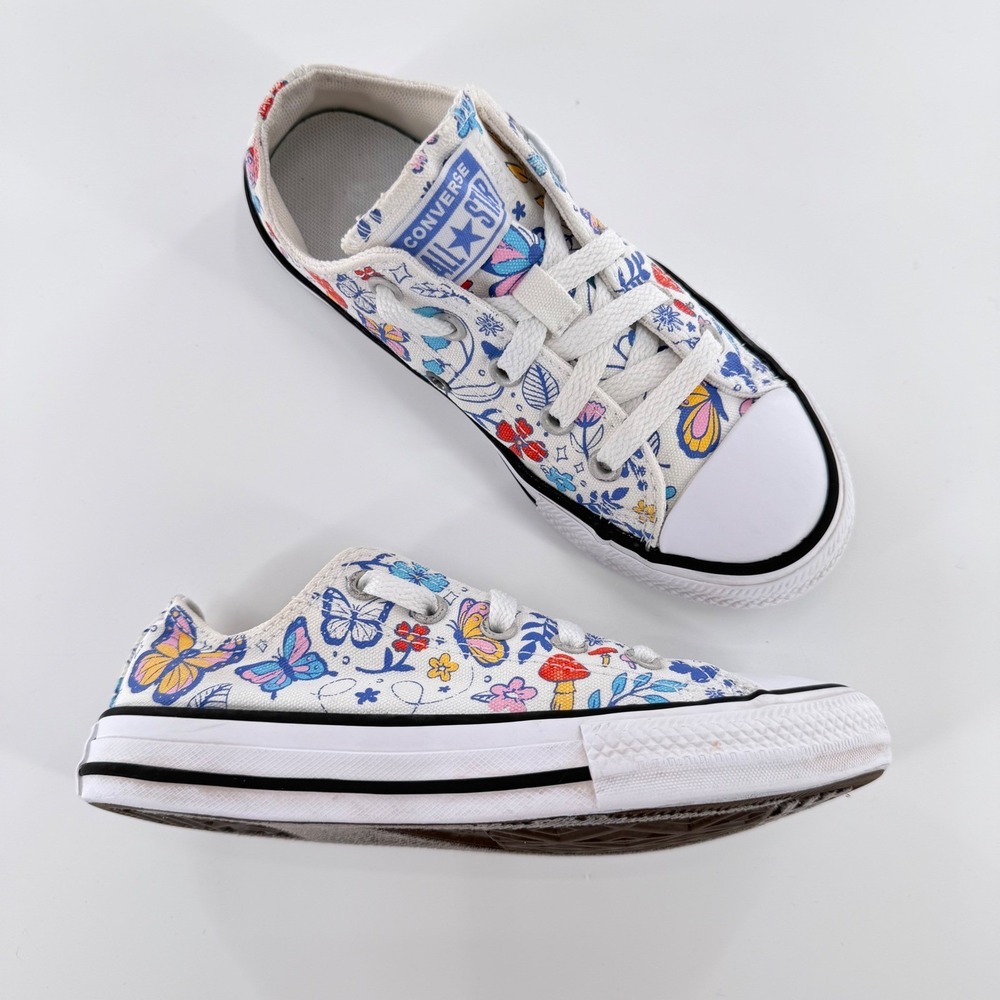 Converse Chuck Taylor All Star Butterfly Woodland Gnome Cute Whimsical Kids 13